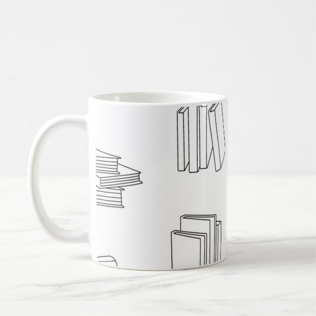 Buchmuster Kaffeetasse (Links)