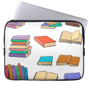 Buchmuster Laptopschutzhülle