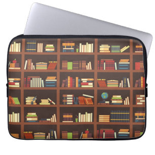 Buchmuster Laptopschutzhülle