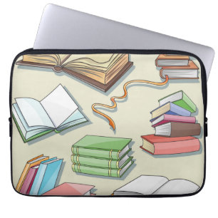 Buchmuster Laptopschutzhülle