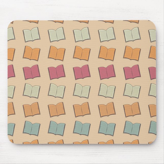 Buchmuster Mousepad (Vorne)