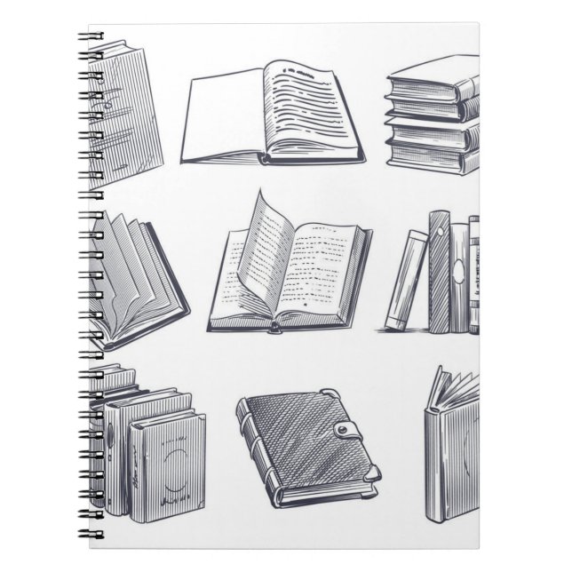 Buchmuster Notizblock (Vorderseite)