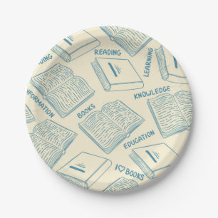 Buchmuster Pappteller