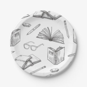 Buchmuster Pappteller