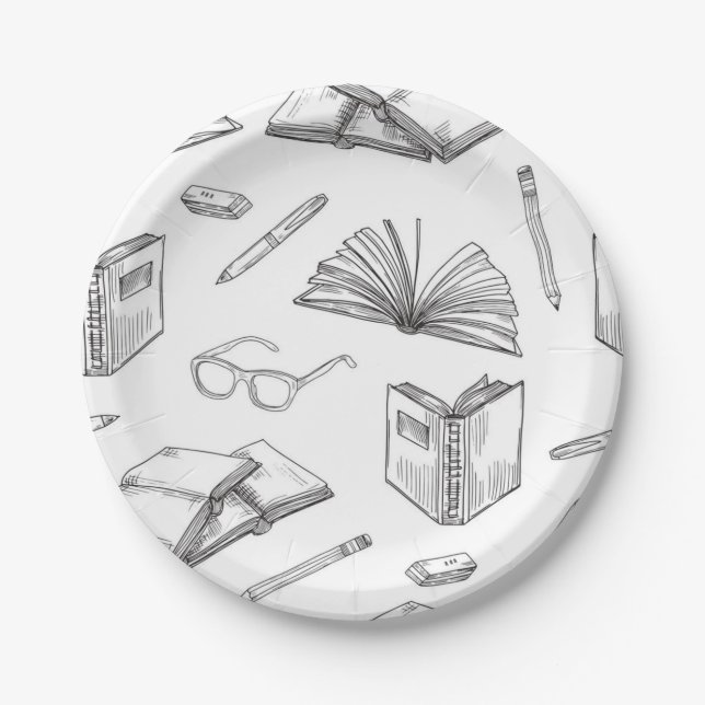 Buchmuster Pappteller (Vorderseite)