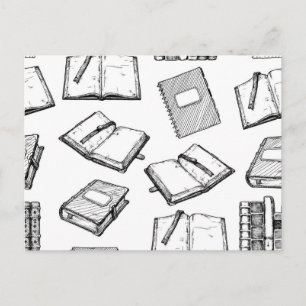 Buchmuster Postkarte