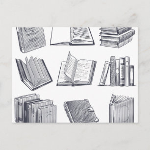 Buchmuster Postkarte