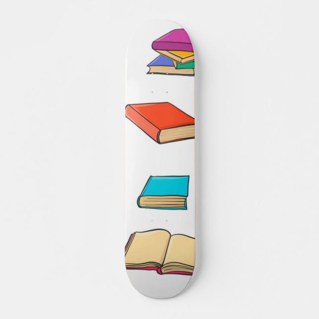 Buchmuster Skateboard (Vorne)