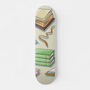 Buchmuster Skateboard