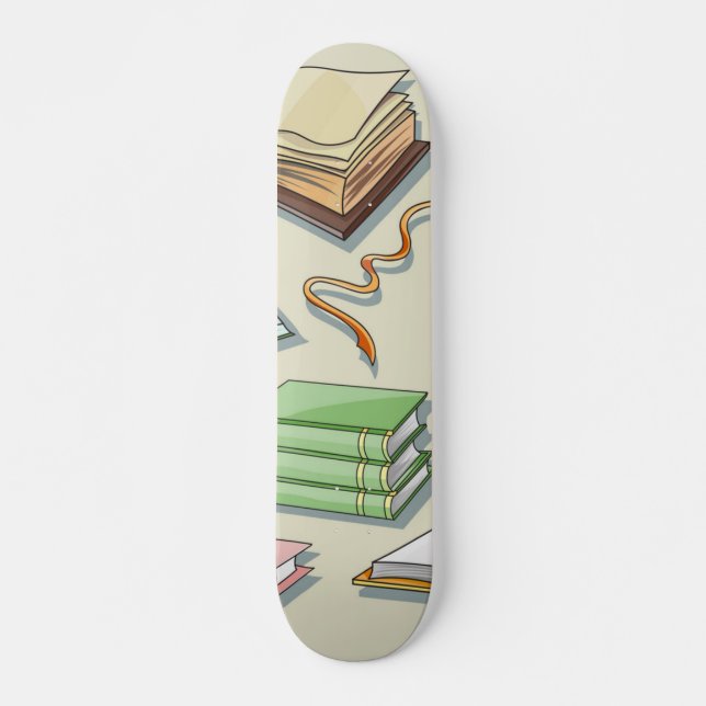 Buchmuster Skateboard (Vorne)