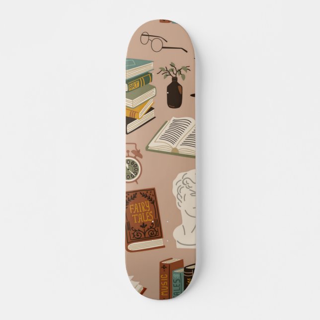 Buchmuster Skateboard (Vorne)