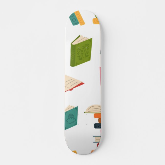 Buchmuster Skateboard (Vorne)