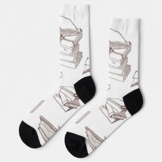 Buchmuster Socken (Linkes Detail)