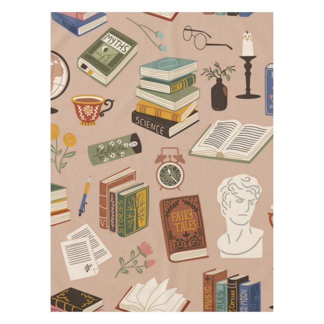 Buchmuster Tischdecke (Vorderseite)