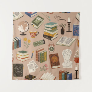 Buchmuster Wandteppich