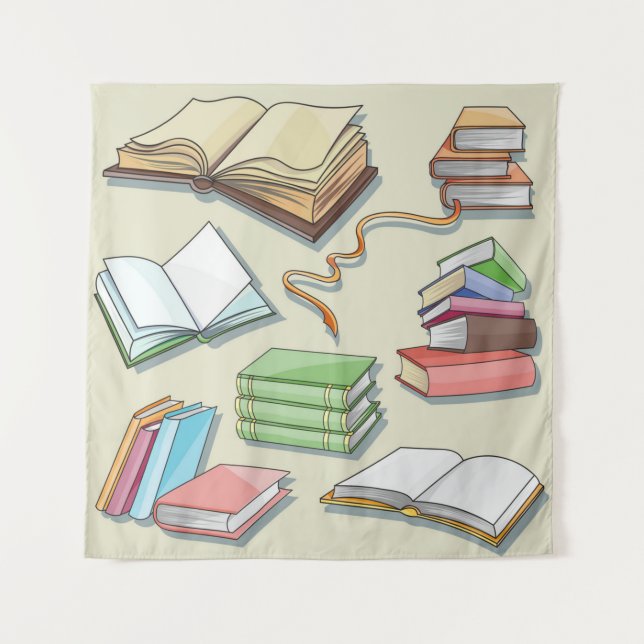 Buchmuster Wandteppich (Vorderseite)