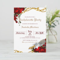 Buchona Bachelorette Party Invitation Mob Femme