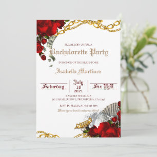 Buchona Bachelorette Party Invitation Mob Femme