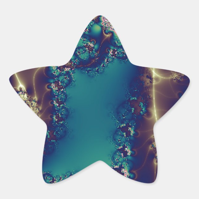 Büchse der Pandora Stern-Aufkleber (Vorderseite)