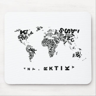 Buchstab enwelt Mousepad