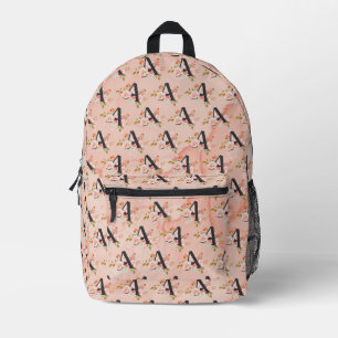 Buchstabe A Bedruckter Rucksack