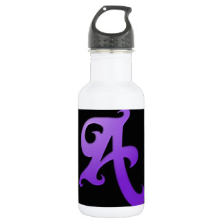 Buchstabe A Edelstahlflasche
