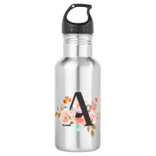 Buchstabe A Edelstahlflasche