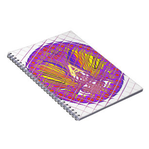 Buchstabe A, farbiges Logo Notizblock