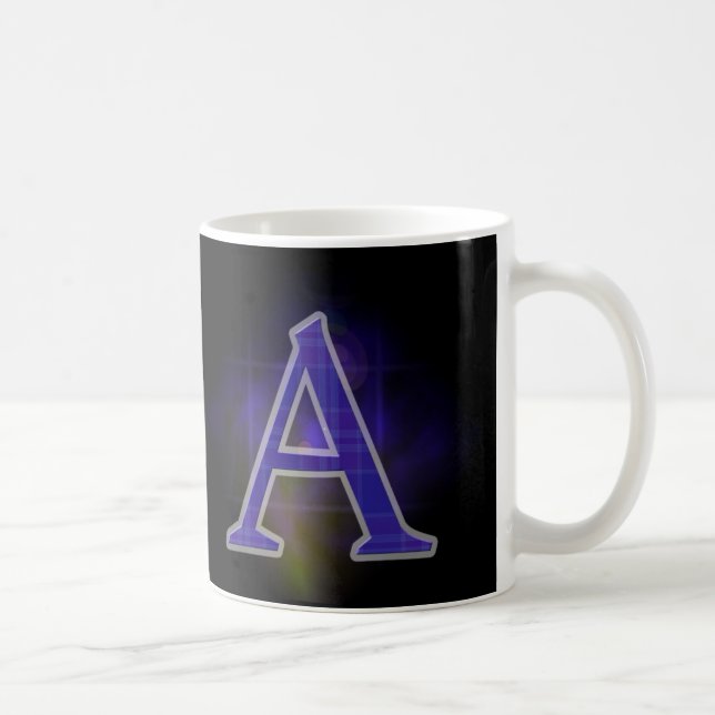Buchstabe A Kaffeetasse (Rechts)