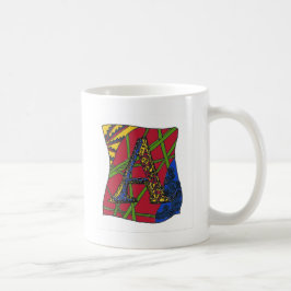 Buchstabe "A" Kaffeetasse