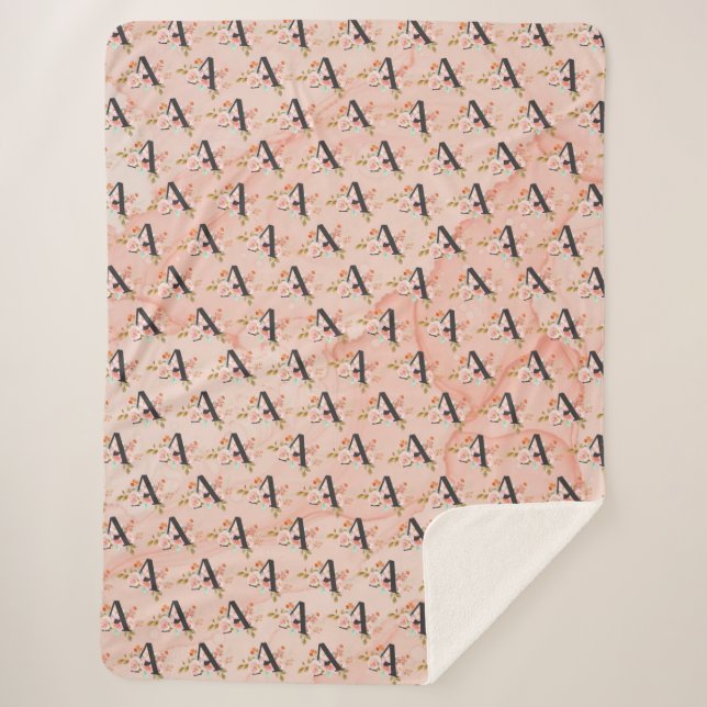 Buchstabe A Sherpadecke (Vorderseite)