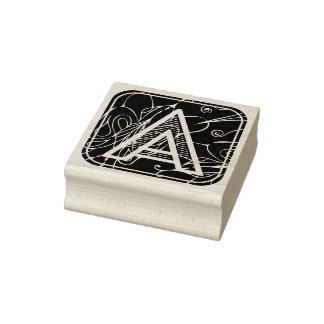 Buchstabe A Stempel Alphabet ABC