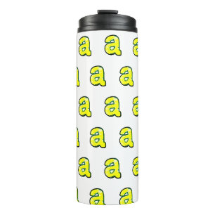 Buchstabe "a" thermosbecher