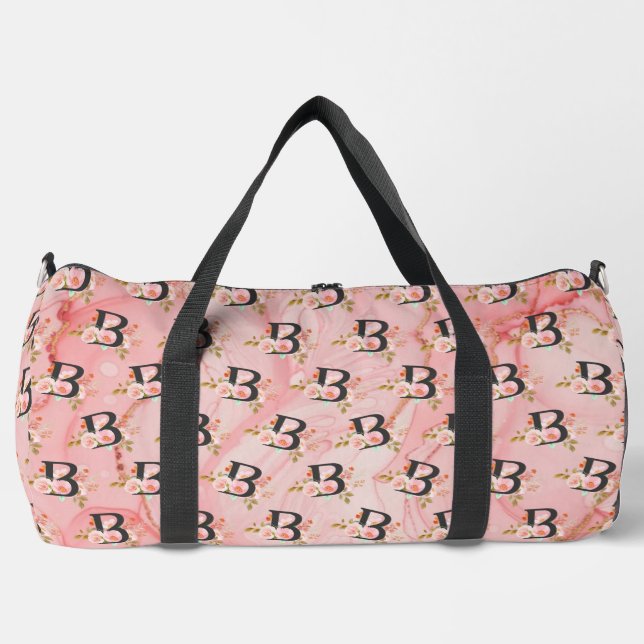 Buchstabe B Duffle Bag (Vorderseite)