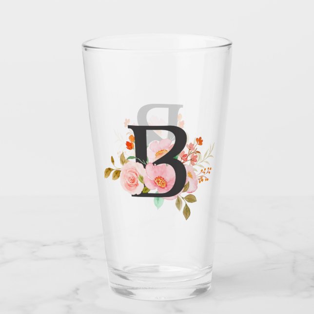 Buchstabe B Glas (Vorderseite)