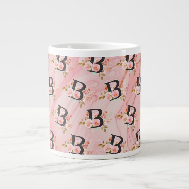 Buchstabe B Jumbo-Tasse (Vorderseite)