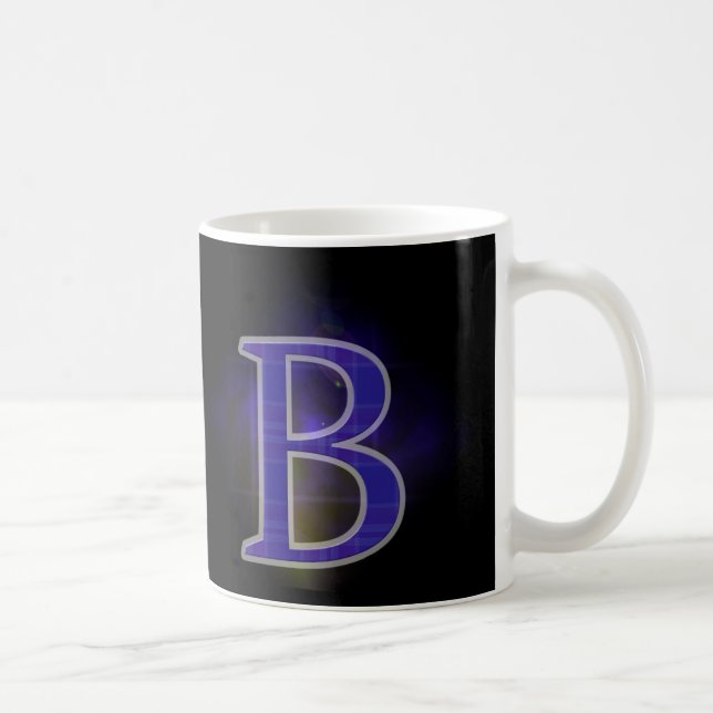 Buchstabe B Kaffeetasse (Rechts)
