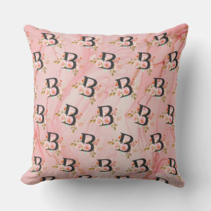 Buchstabe B Kissen