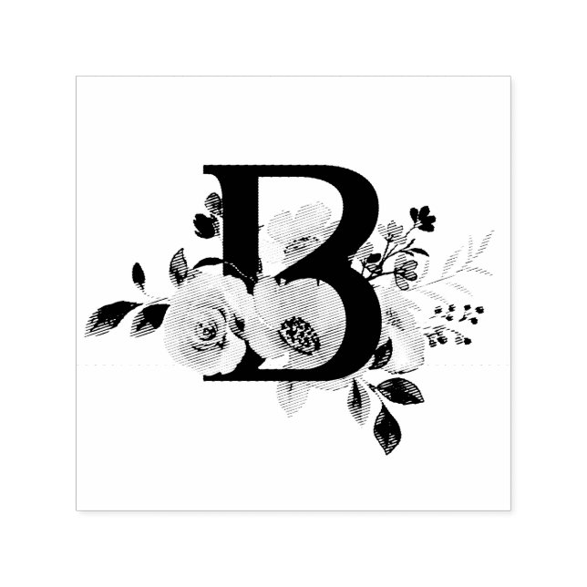 Buchstabe B Permastempel (Design)