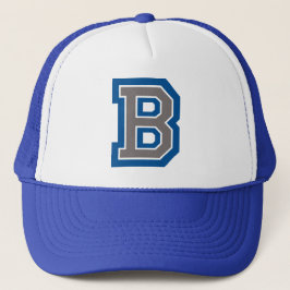 Buchstabe B Truckerkappe