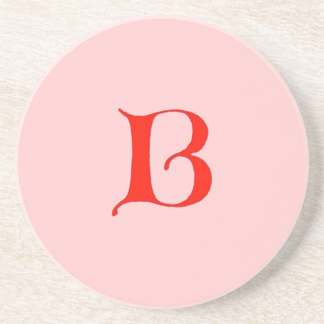 Buchstabe B Untersetzer (Vorne)