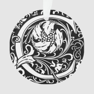 Buchstabe C Mittelalterliche Monogramm-Kunst Art N Ornament
