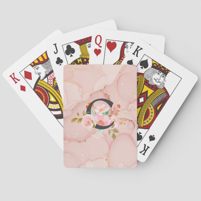 Buchstabe C Spielkarten (Rückseite)