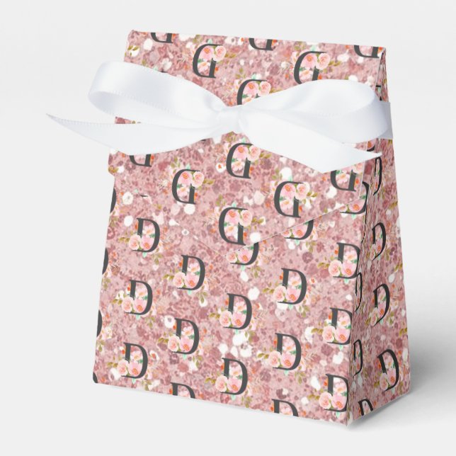 Buchstabe D Geschenkschachtel (Vorderseite)