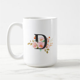 Buchstabe D Kaffeetasse