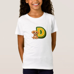 Buchstabe D T-Shirt