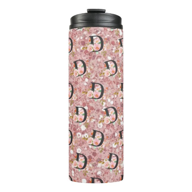 Buchstabe D Thermosbecher (Vorderseite)