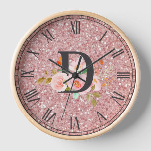Buchstabe D Uhr