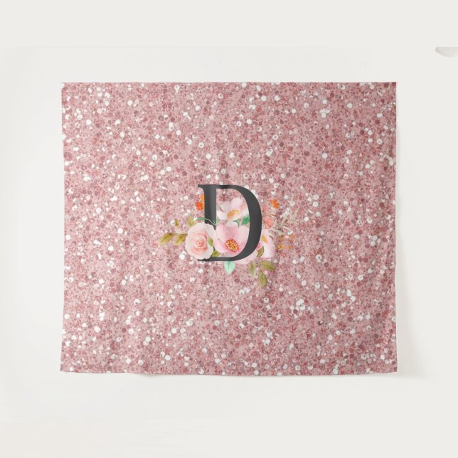 Buchstabe D Wandteppich (Vorderseite (Horizontal))