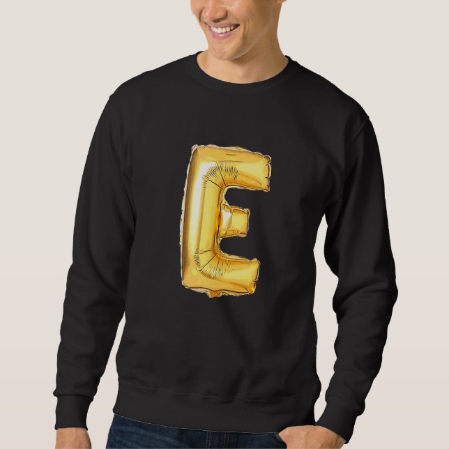 Buchstabe E Sweatshirt (Vorderseite)